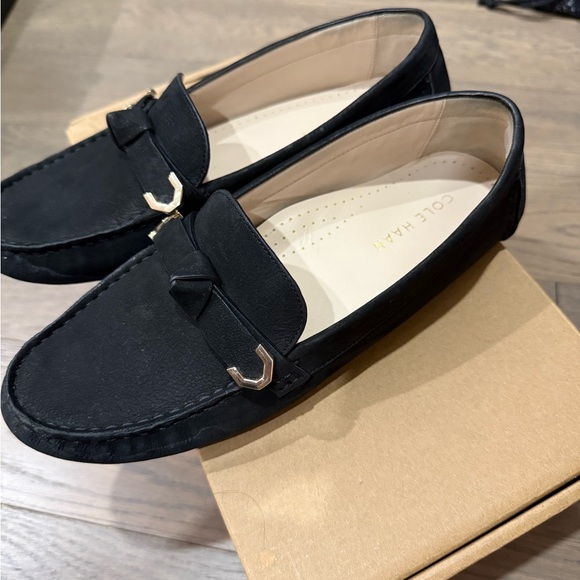 Brand New Cole Haan Women's Black Suede Loafers (size 8) - Picture 5 of 5